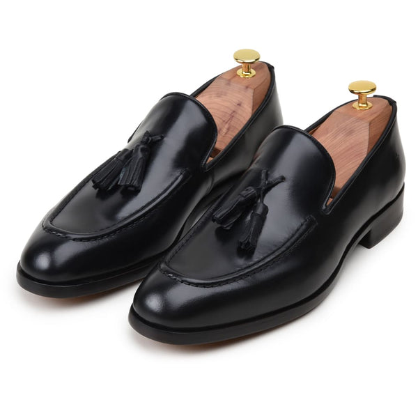 SAPATO SOCIAL MASCULINO MOCASSIM CNS+ JULES 01 PRETO