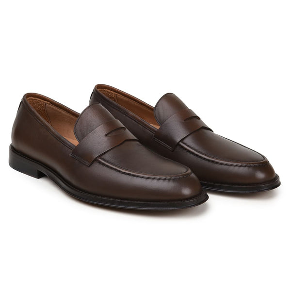 SAPATO SOCIAL MASCULINO MOCASSIM CNS RALPH 02 CONHAQUE