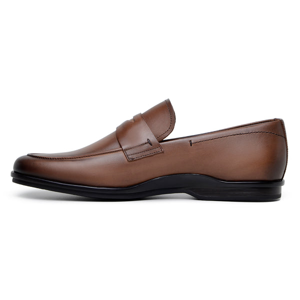 SAPATO SOCIAL MASCULINO MOCASSIM CNS VOSS I WHISKY