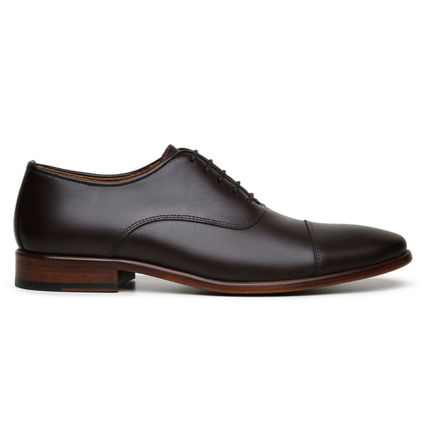 SAPATO SOCIAL MASCULINO OXFORD CNS BENN 01 CAFÉ