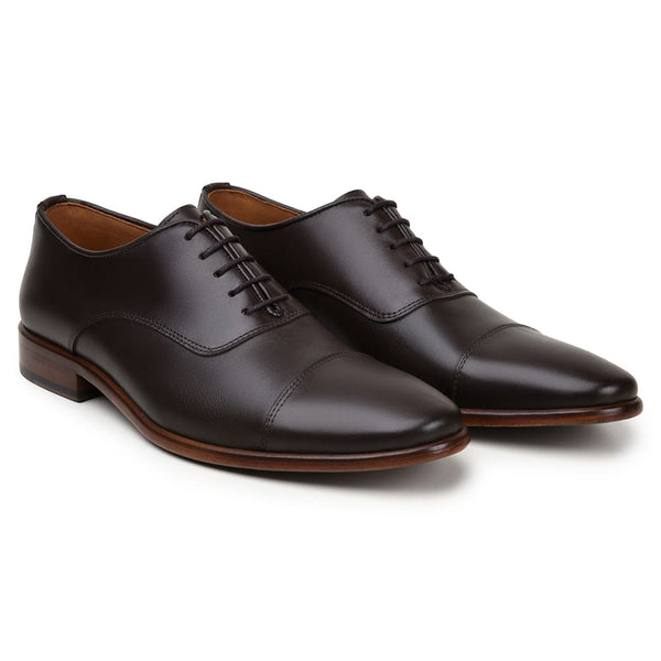 SAPATO SOCIAL MASCULINO OXFORD CNS BENN 01 CAFÉ