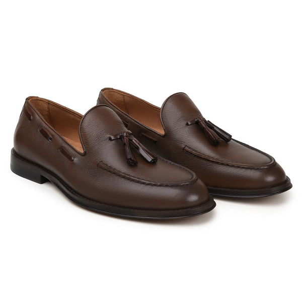 SAPATO SOCIAL MASCULINO TASSEL LOAFER CNS RALPH 03 CONHAQUE
