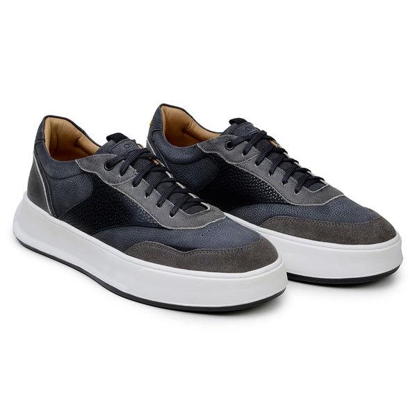 TÊNIS CASUAL MASCULINO CNS BOLD II PRETO E TITÂNIO
