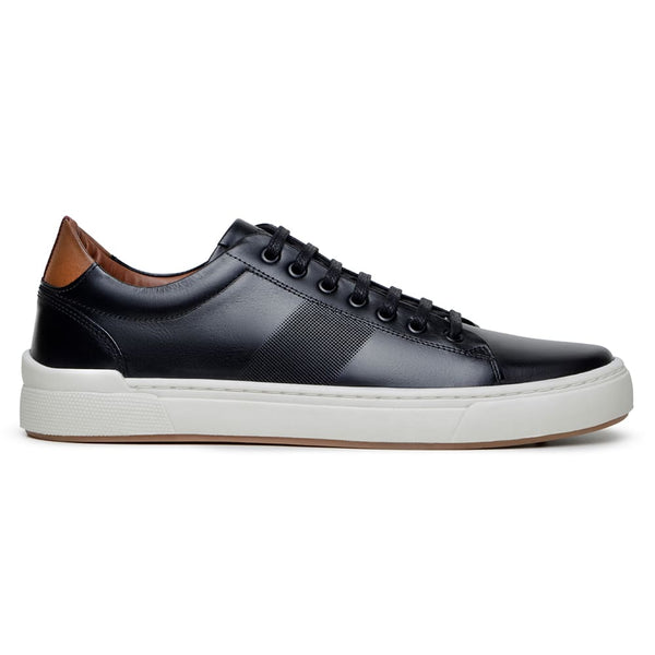 Tênis Casual Masculino CNS BON 003 Preto e Tan
