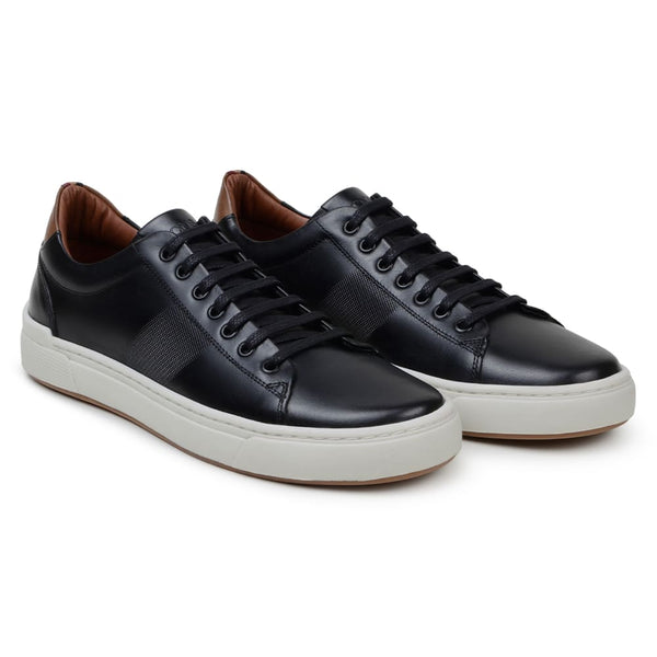 Tênis Casual Masculino CNS BON 003 Preto e Tan