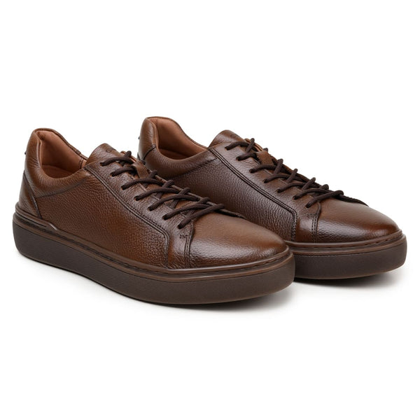TÊNIS CASUAL MASCULINO CNS BOSSA 01 CONHAQUE