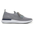 Tênis Casual Masculino CNS CAR 001 ESTANHO E AZUL