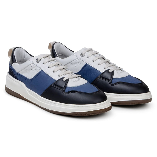 TÊNIS CASUAL MASCULINO CNS HAROLD 01 AZUL E BRANCO