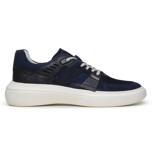 TÊNIS CASUAL MASCULINO CNS MAZZ III MARINHO E PRETO