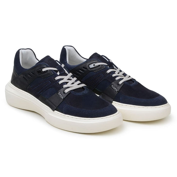 TÊNIS CASUAL MASCULINO CNS MAZZ III MARINHO E PRETO