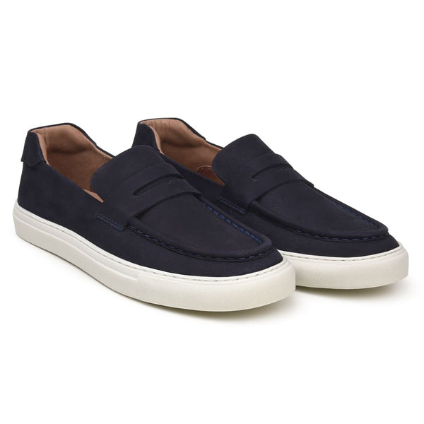 SAPATO CASUAL MASCULINO MOCASSIM CNS MOBI 02 MARINHO